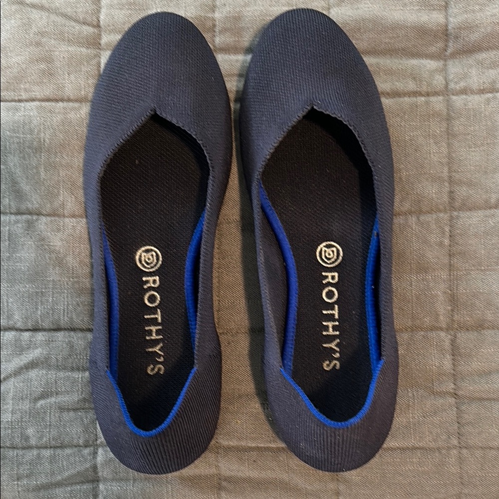 Rothy's Women's Navy Flats